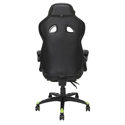 RESPAWN 110 Pro Gaming Chair - Gaming Chair with Footrest, Reclining Gaming Chair, Video Gaming Computer Desk Chair, Adjustable Desk Chair