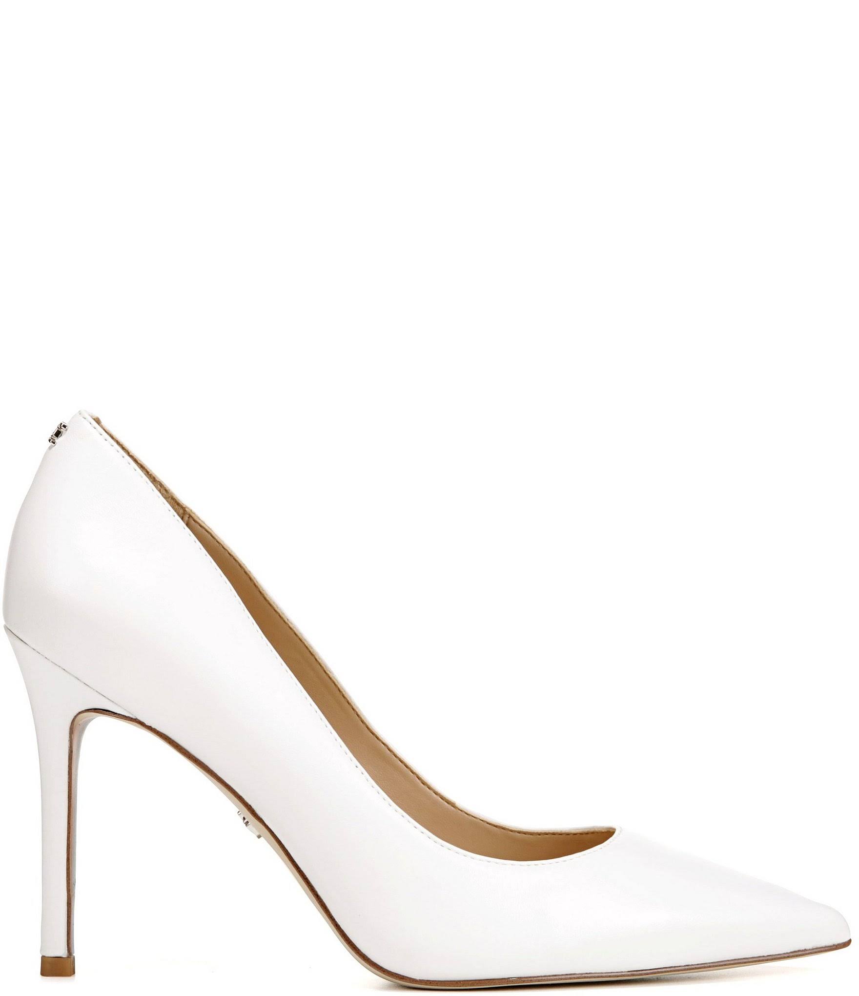 Sam Edelman Hazel Leather Pumps - Nude 9.5