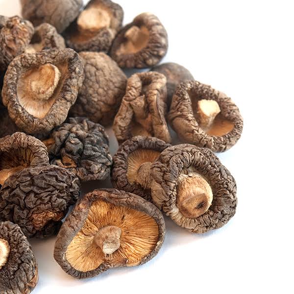 Standard Dried Shiitake Mushrooms - 10 lb. Bulk