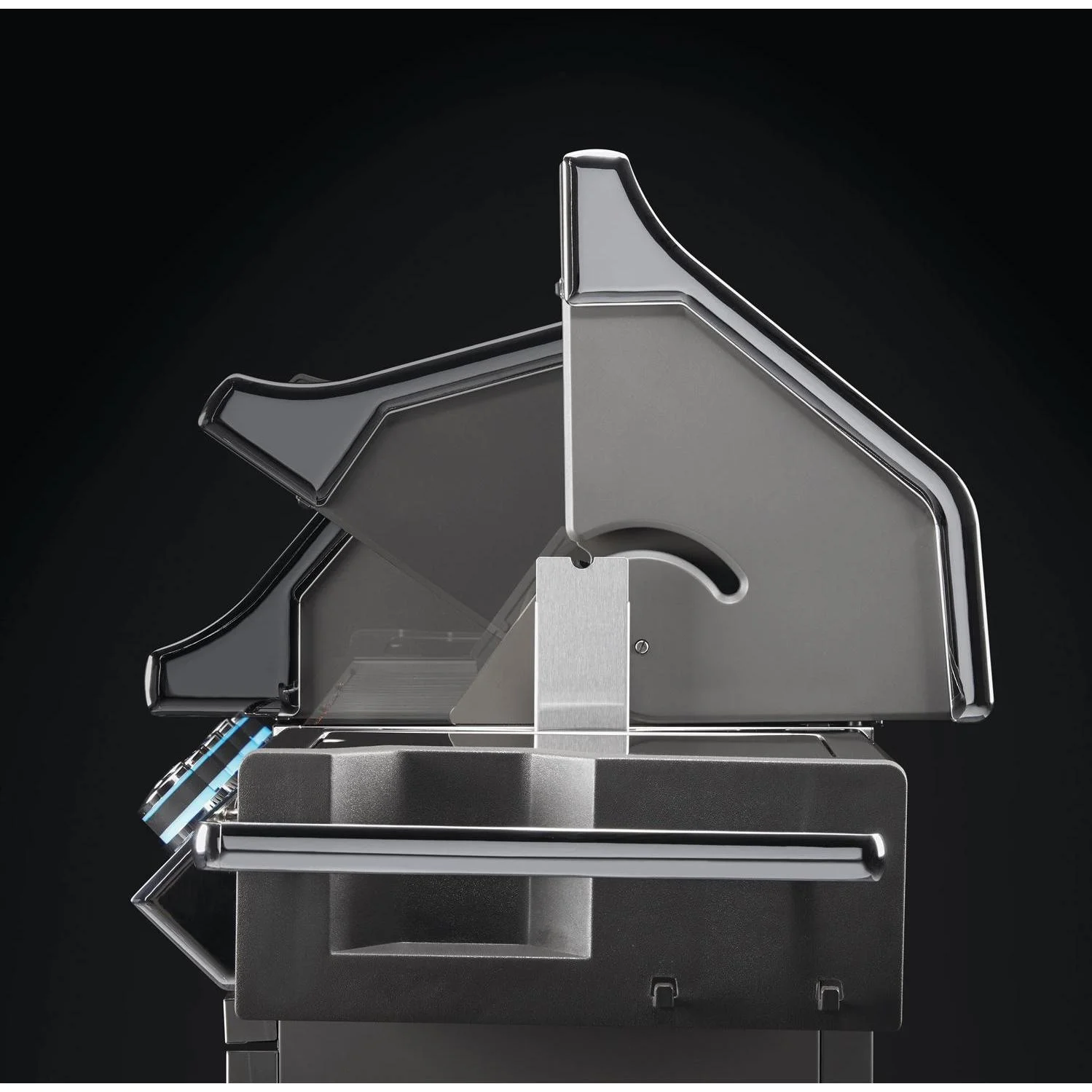 Napoleon Prestige Pro 500 Propane Gas Grill With Infrared Rear Burner And Infrared Side Burners