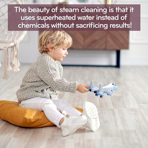 H2O HD DUALBLAST Steam Mop and Handheld Steam Cleaner For Floor Cleaning, Hardwood Floors, Grout Cleaner, Upholstery Cleaner, Tiles and Carpets