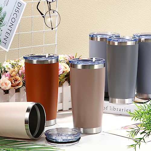 Sieral 36 Packs Stainless Steel Tumbler Bulk with Lid Vacuum Double Wall Insulated Travel Coffee Mug Powder Coated Tumbler Cup for Graduation Wedding