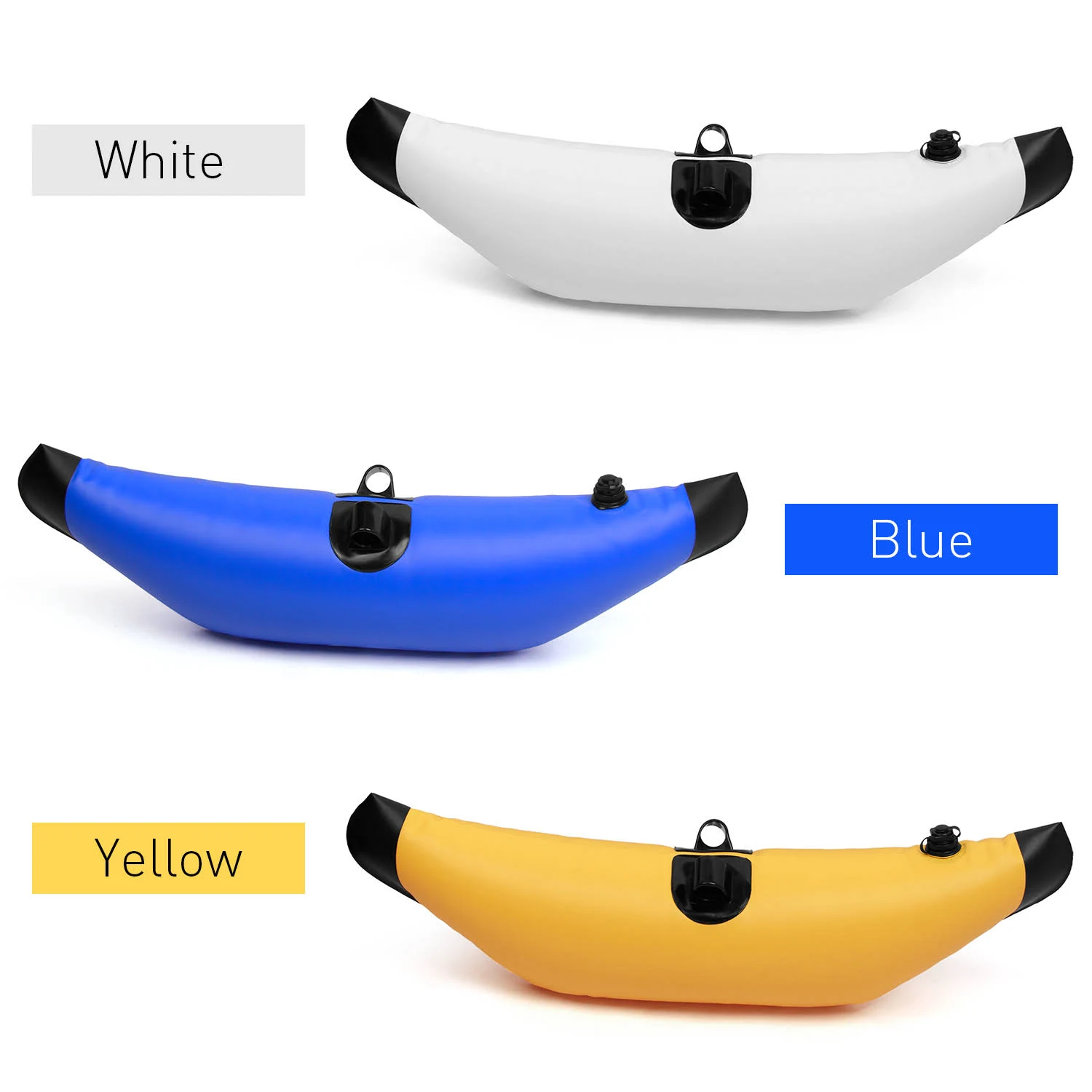 Kayak PVC Inflatable Outrigger Kayak Canoe Fishing Boat Standing Float Stabilizer System,Blue