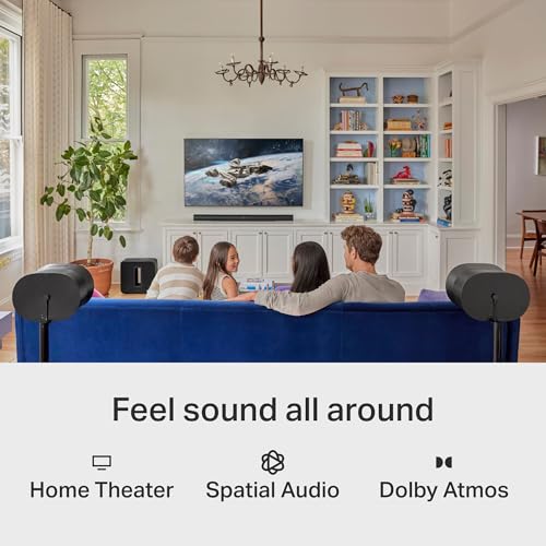 Sonos Era 300 - Black - Wireless, Alexa Enabled Smart Speaker with Dolby Atmos.