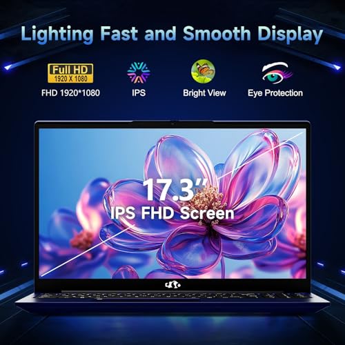 NIMO 17.3" IPS FHD-Gaming-Laptop, 8 Cores AMD Ryzen 7 6800H 16GB DDR5 RAM 1TB SSD (Beat Intel i7-12700H