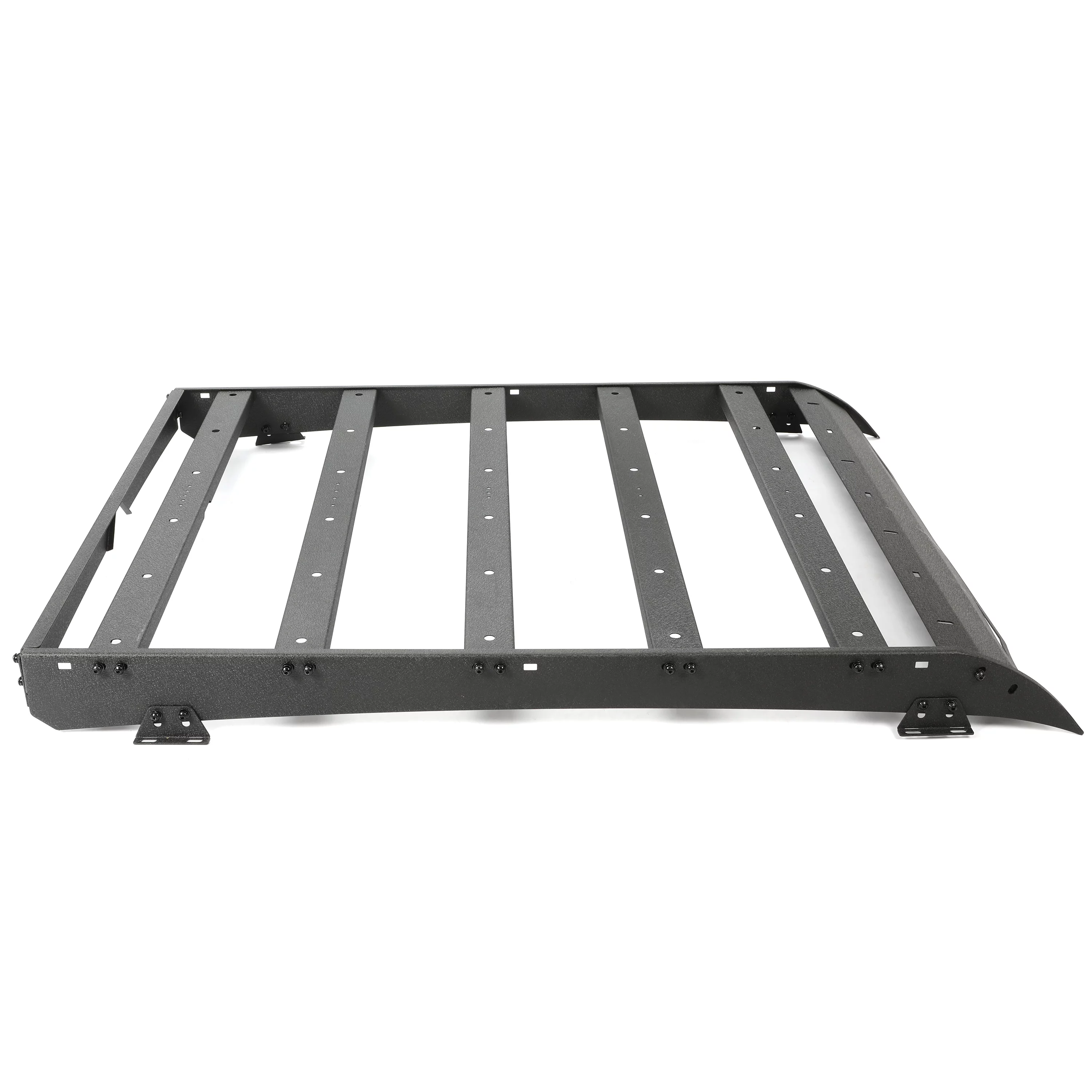 Kojem Top Roof Rack for 2005-2022 Toyota Tacoma 2 Gen 3 Gen Double Cab Luggage Cargo Carrier Basket Steel