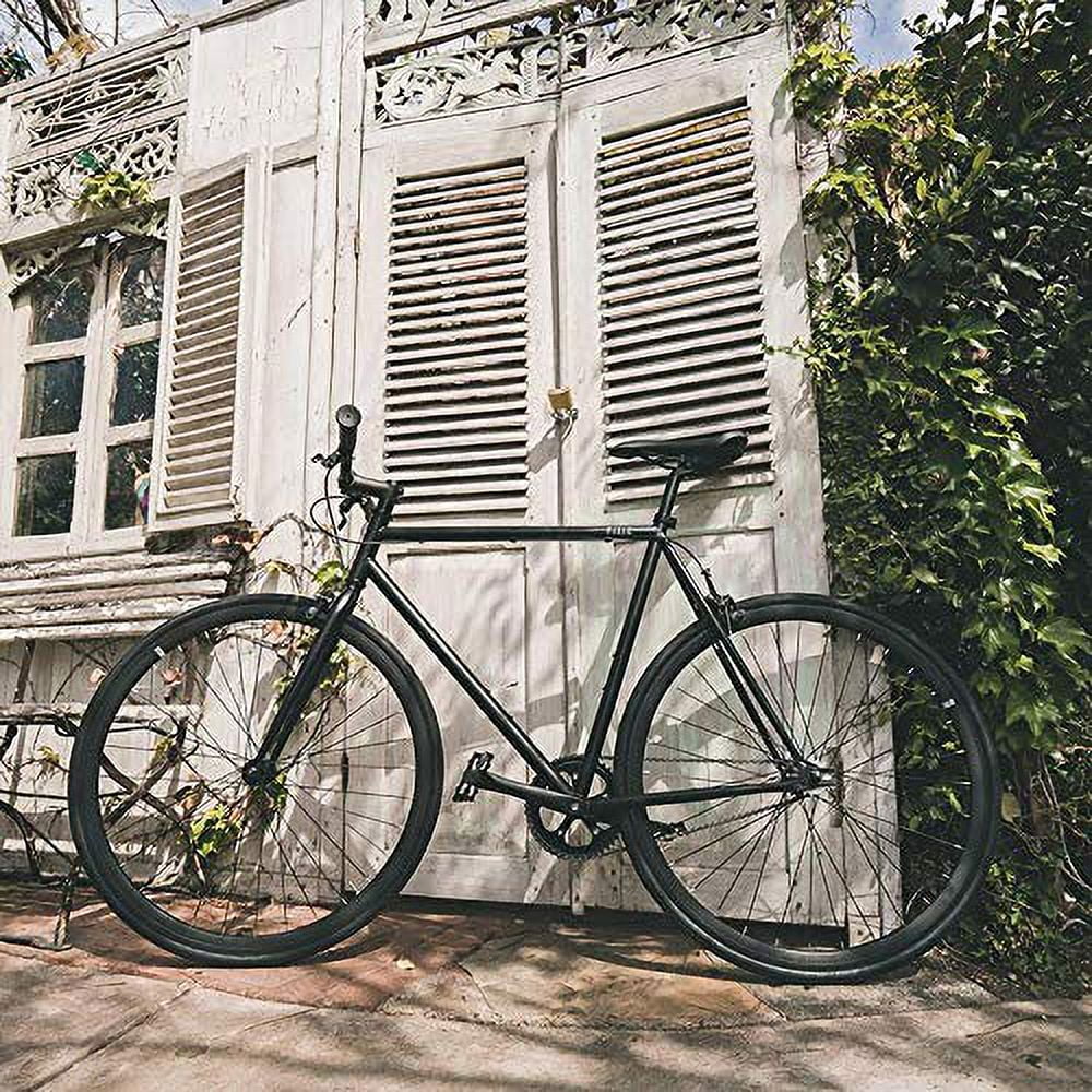 6KU Fixed Gear Single Speed Urban Fixie Road Bike, Slate L/55cm - Radiant Selections