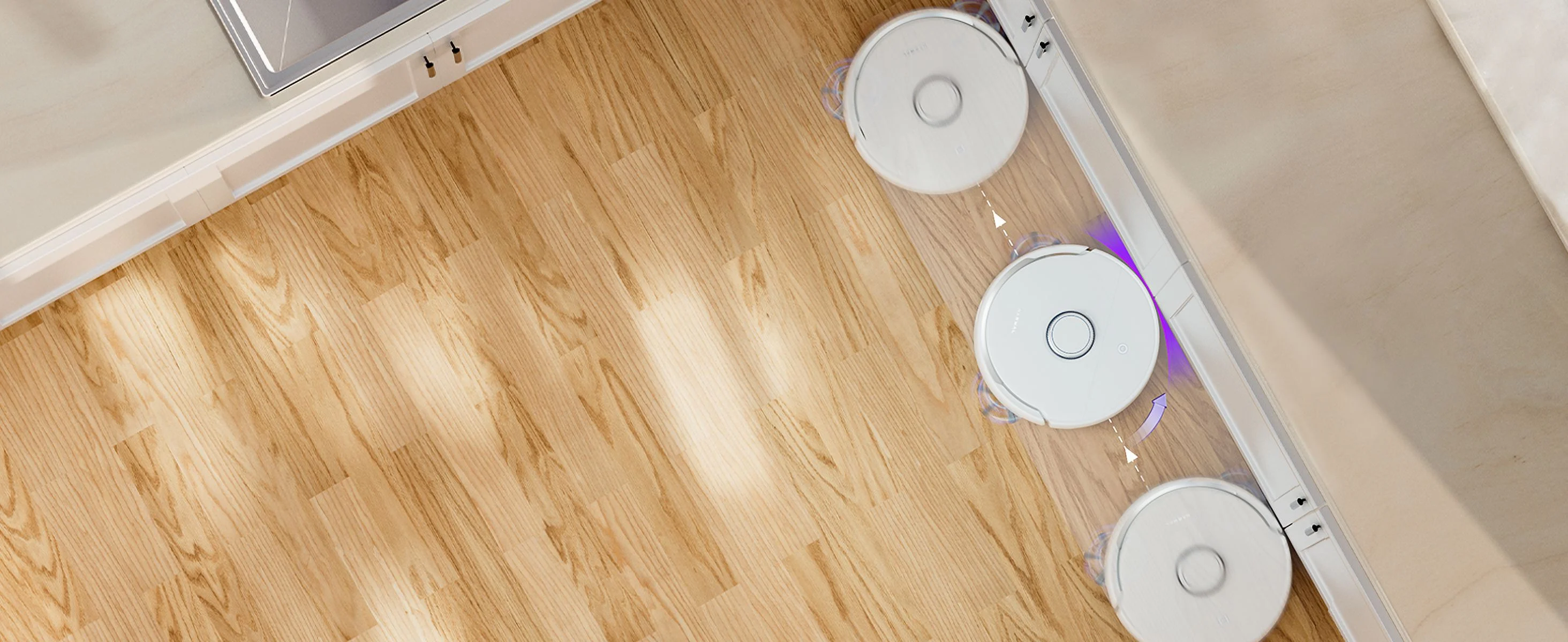 Narwal Freo Robot Vacuum Cleaner with Accessories Pack, Auto Empty Station, Robot Mop with Auto Mop Washing & Drying, Wifi, APP Control, White