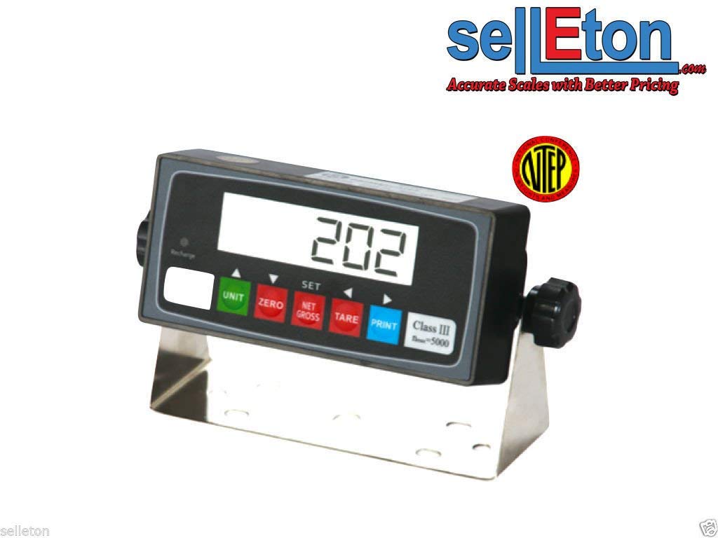 Selleton Ps-In202 Ntep Legal for Trade Indicator with Rs-232 Port/Floor Scale