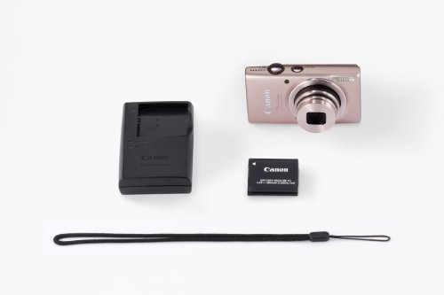 Canon PowerShot ELPH 115 is 16.0 MP Digital Camera with 8X Optical Zoom with a 28mm Wide-Angle Lens and 720p HD Video Recording (Blue)