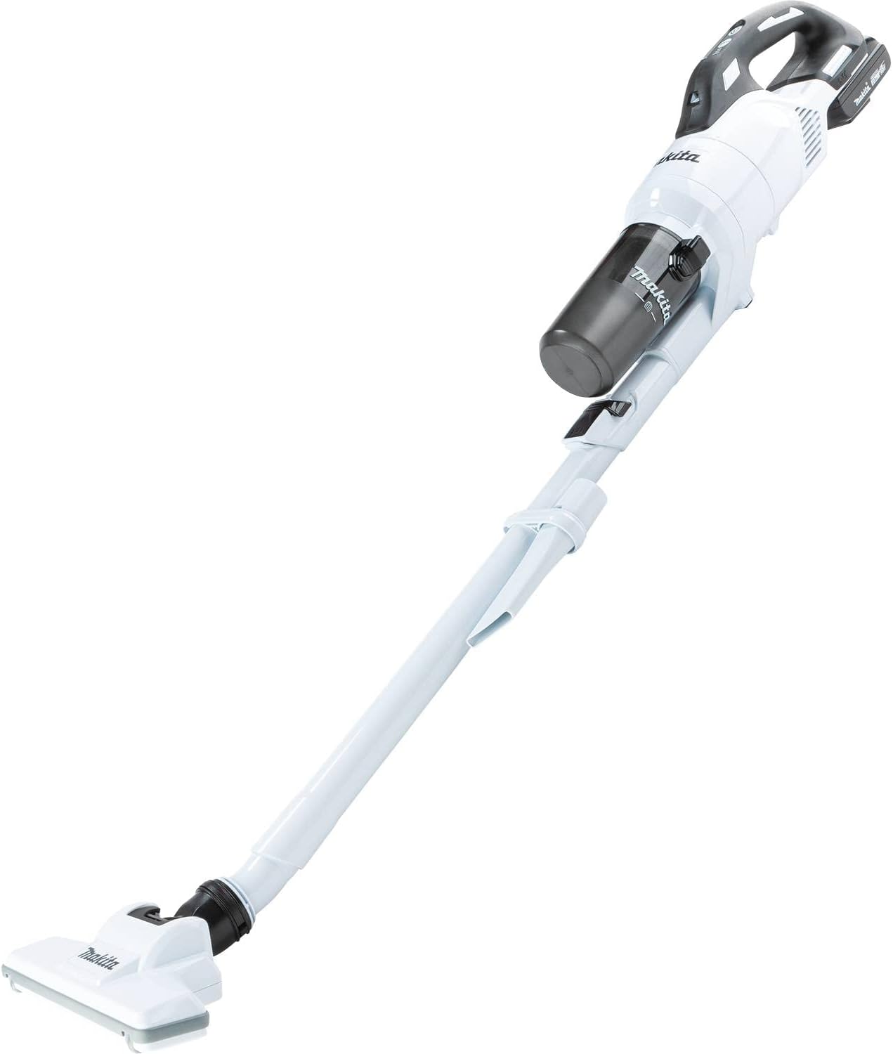 Makita XLC11R1W 18V LXT® Lithium-ion Compact Brushless Cordless Cyclonic 4-Speed Stick Vacuum Kit (2.0Ah)
