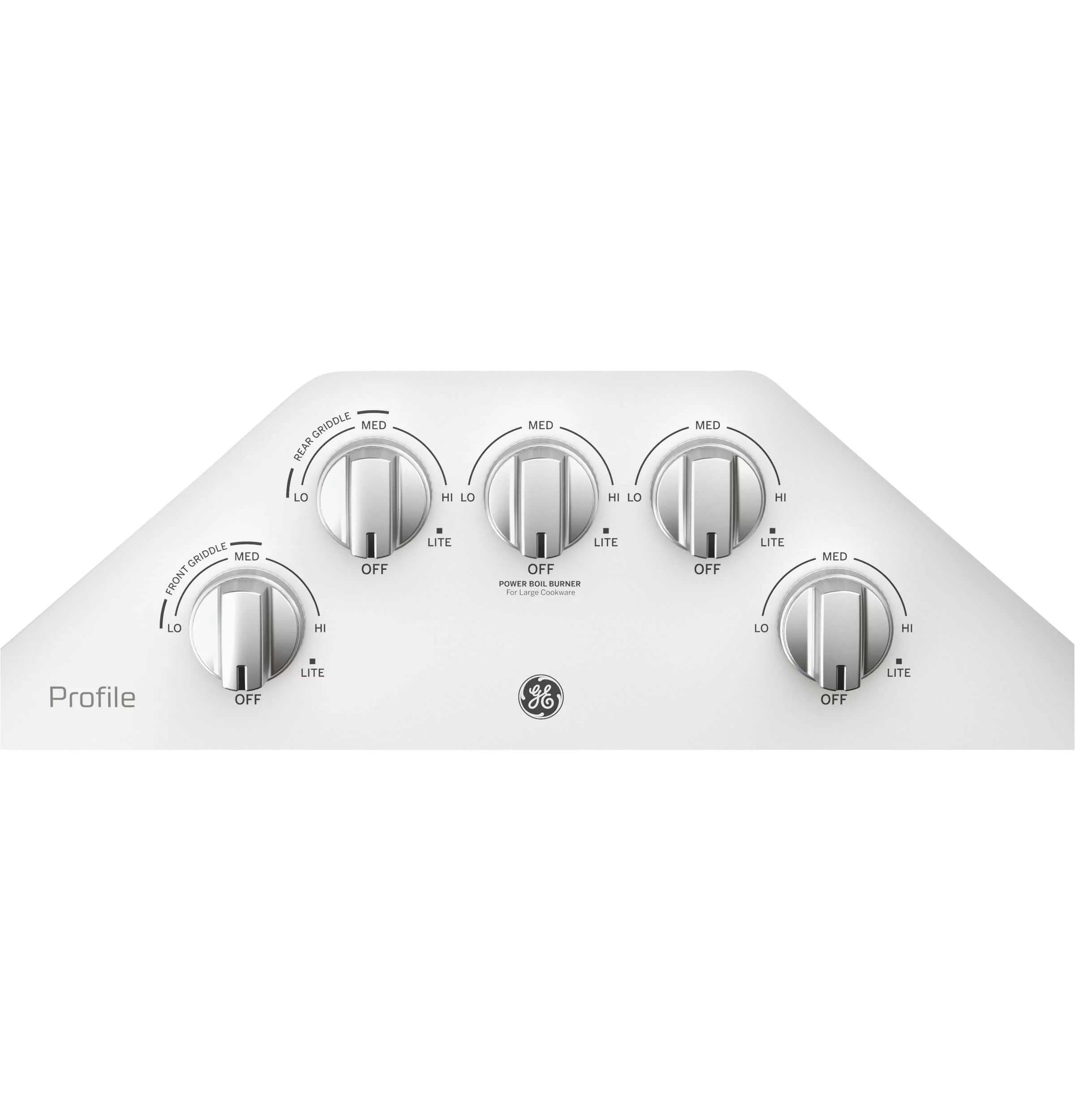 GE Appliances PGP7030DLWW 30 Inch Gas Sealed Burner Cooktop White