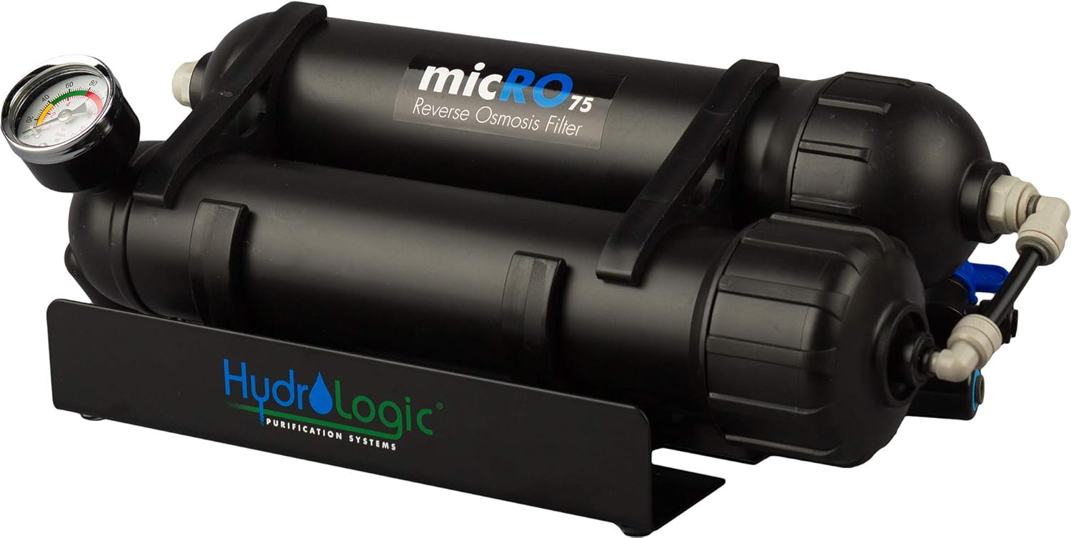 Hydro-Logic micRO-75 - Compact, Portable Reverse Osmosis Water Purification System
