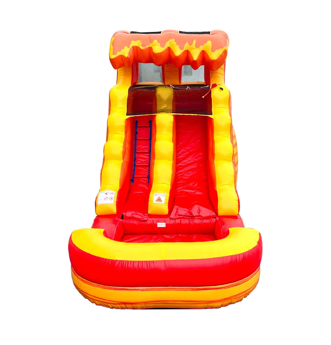 Pogo Bounce House Crossover Kids Inflatable Water Slide, Pink Unicorn with Blower, 12 ft