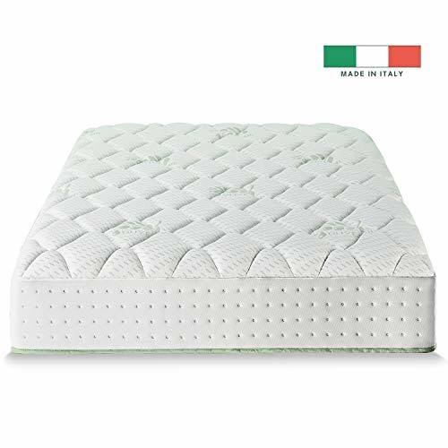 Zinus Italian Made 12 Olive Oil Pocket Spring Hybrid Mattress, Full