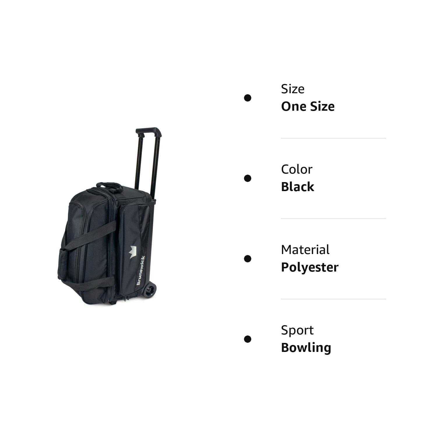 Brunswick Zone Double Roller Bowling Bag - Sports Supplies Online Store