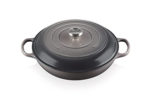 Le Creuset Enameled Cast Iron Signature Braiser, 3.5 qt., Marseille