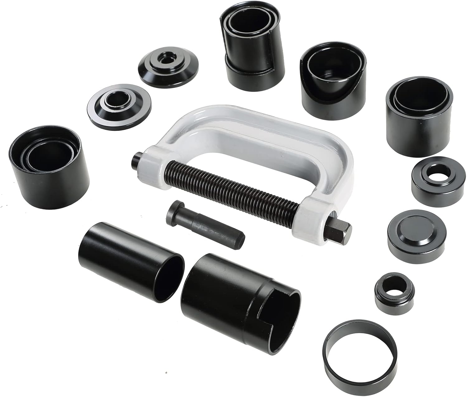 DASBET 21PCS Ball Joint Repair Puller Service Auto Remover Installer Automotive Mechanic Adapter Tool Kit for 2WD 4WD Vehicles