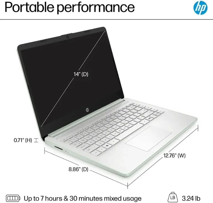 HP 14" Student-Laptop office365 Copilot AI