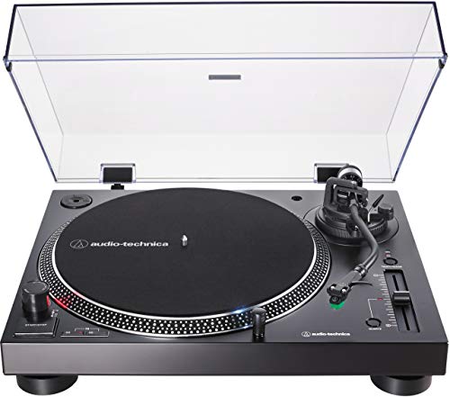 Audio-Technica AT-LP60XBT-USB-BK Fully Automatic Belt-Drive Stereo Turntable with Bluetooth and USB