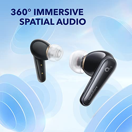 Soundcore by Anker Liberty 4, Noise Cancelling Earbuds, True Wireless Earbuds with ACAA 3.0, Dual Dynamic Drivers for Hi-Res Premium Sound
