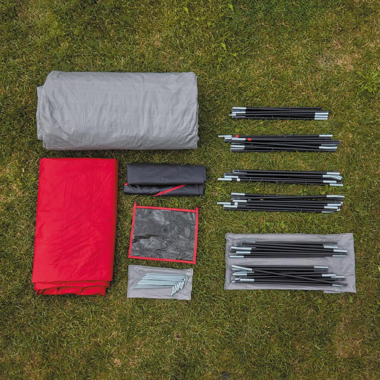 Ozark Trail 10-Person Tunnel Tent, with Vestibule for Gear Storage - Radiant Selections