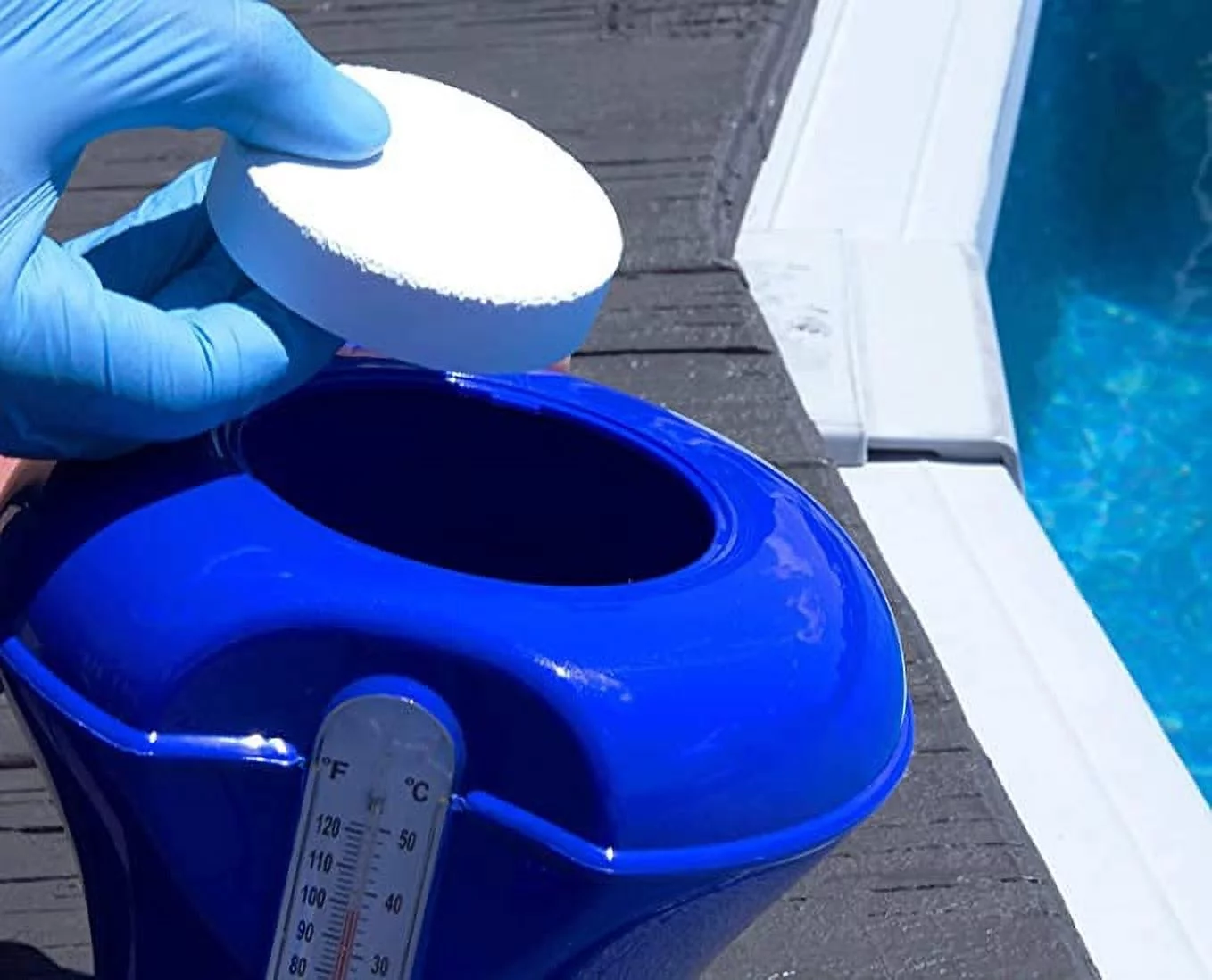 Rx Clear C3 3" Stabilized Chlorinating Tablets for Swimming Pool and Hot Tubs, 25 lbs