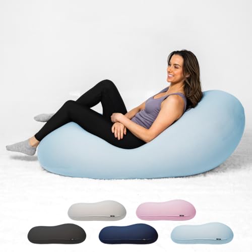 The Moon Pod Bean Bag Chair - Large, Modern Beanbag for Adults