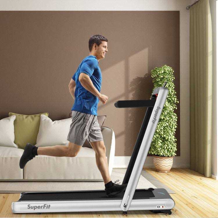 Costway 4.75HP 2 In 1 Folding Treadmill with Remote APP Control - Sports Supplies Online Store