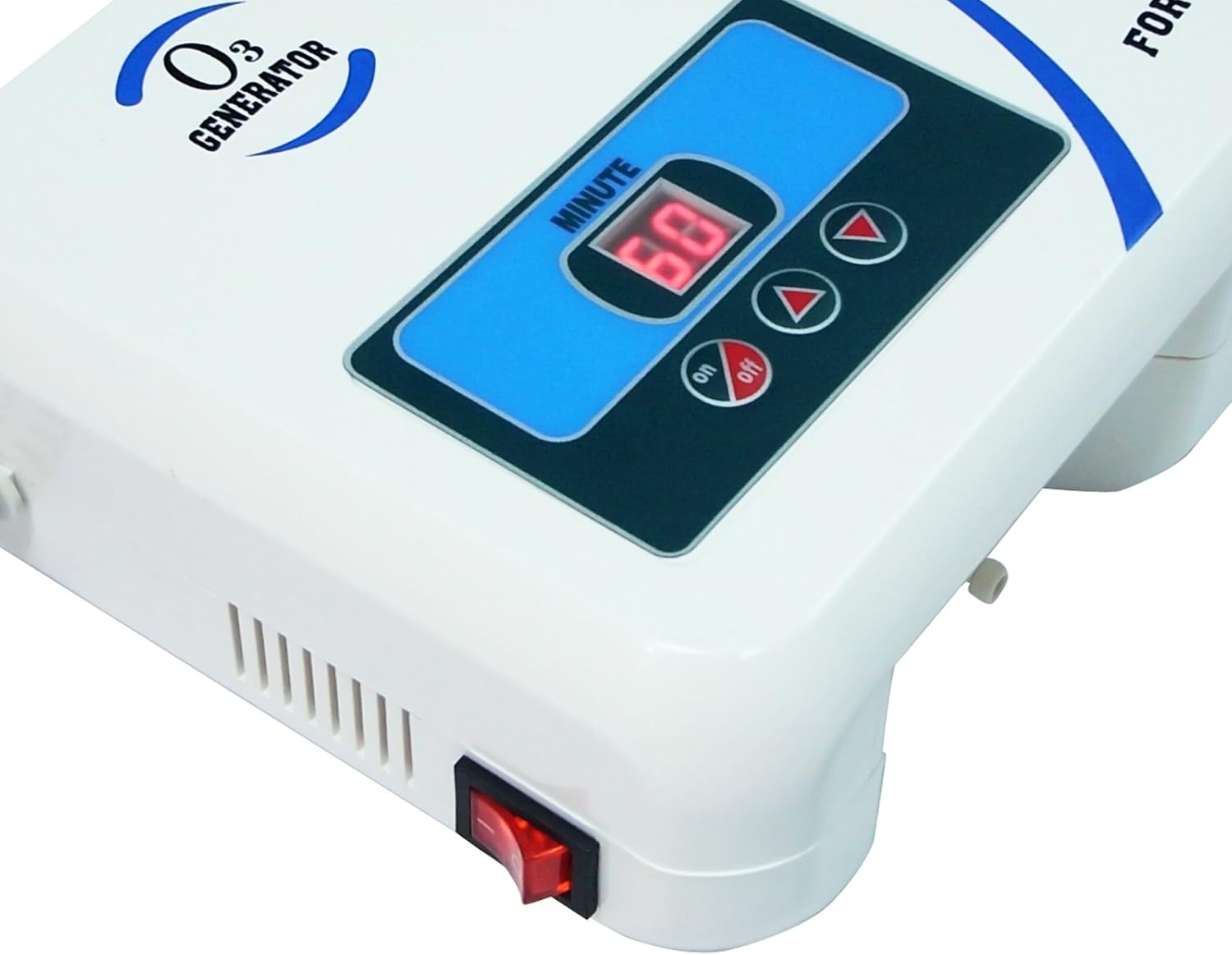 Ozone Generator 500mG/hr Industrial O3 Air Purifier Deodorize, High Capacity Ozone Machine Odor Removal with Air Dryer/Timer/Adjustable Output