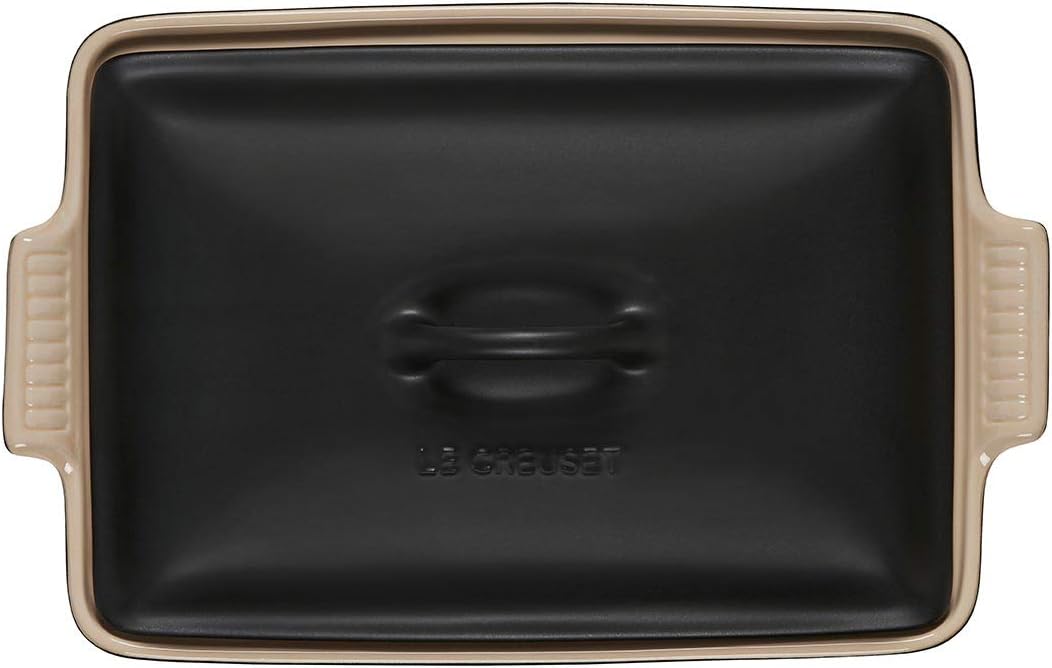 Le Creuset 5.5-QT Dutch Oven & Lid Cookware Set Bundle with 11 3/4 Signature Skillet, and 4-QT Rectangular Casserole Dish & Lid - 5-Piece, Licorice