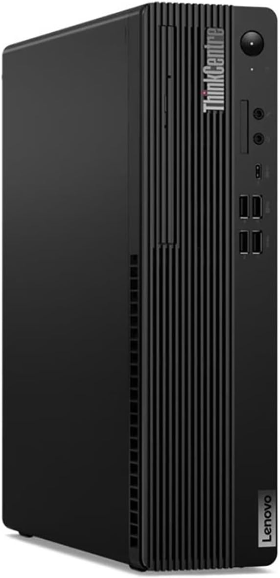 Lenovo ThinkCentre M70s Gen 3 Small Form Factor Desktop Computer, Intel Core i5-12400 2.5GHz, 16GB RAM, 256GB SSD, Windows 11 Pro, Black