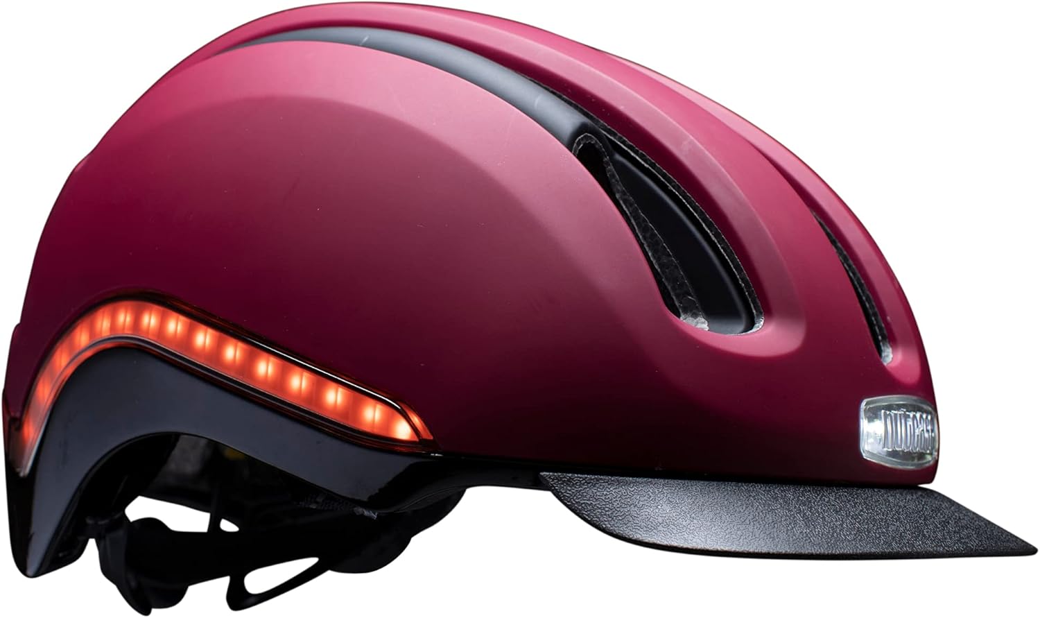 Nutcase, VIO, Bike Helmet with LED Lights and MIPS Protection for Road Cycling and Commuting