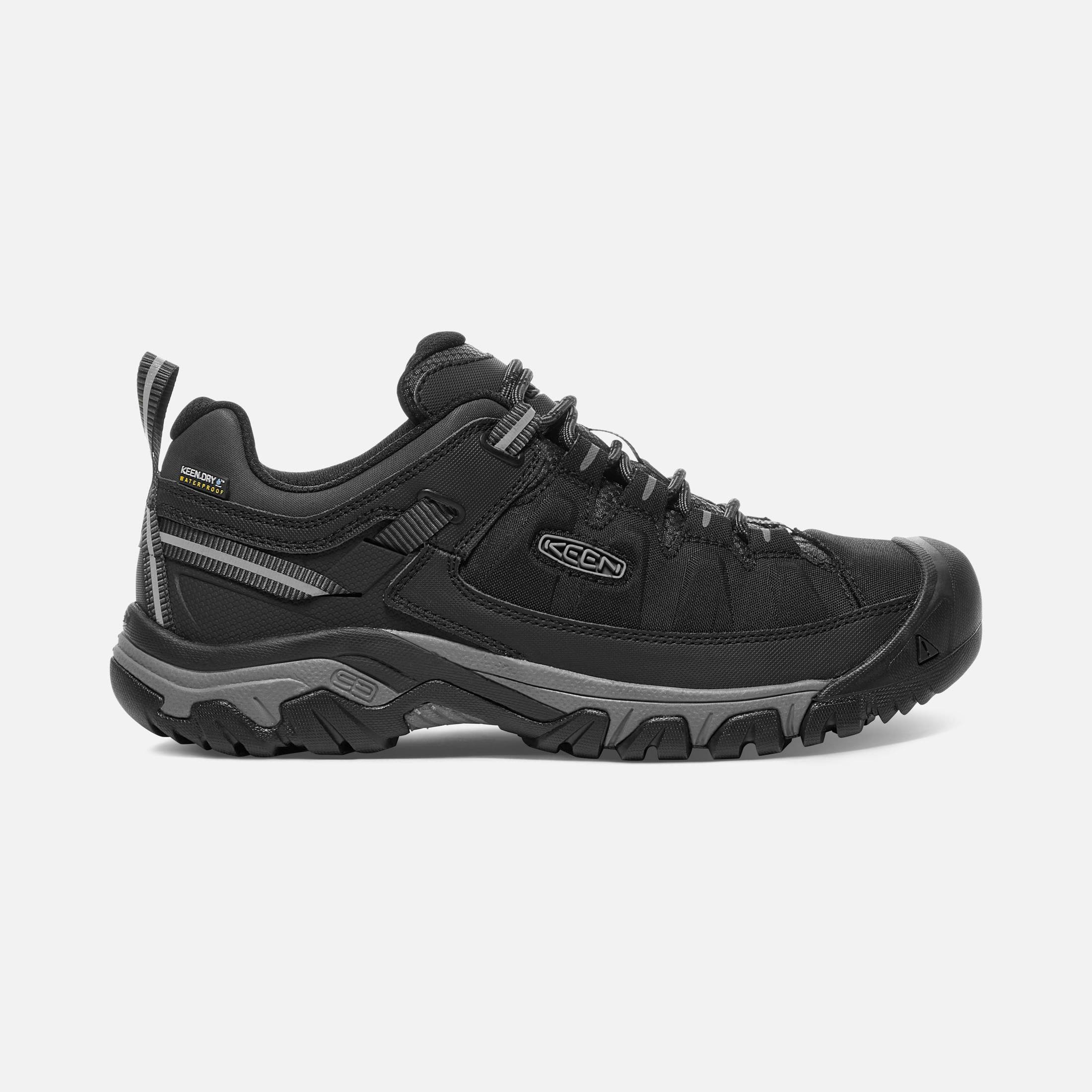 Keen Men&s Targhee EXP Waterproof Black/Steel / 11