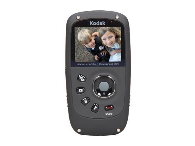 Kodak PLAYSPORT Zx5 5.0 MP Camcorder - 1080p - Black