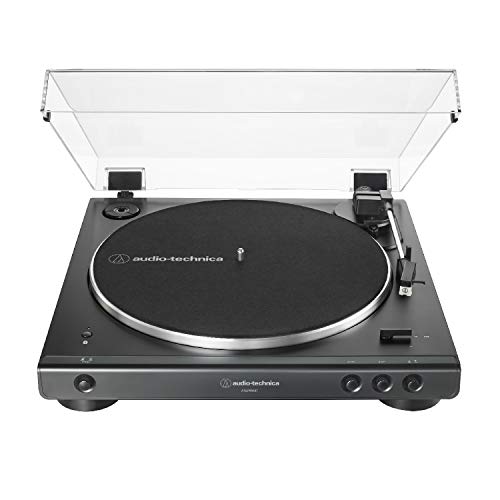 Audio-Technica AT-LP60XBT Fully Automatic Bluetooth Belt-Drive Stereo Turntable with Dust Cover