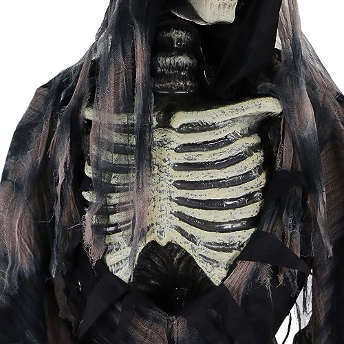 Haunted Hill Farm Motion-Activated 7.5-Ft. Tall Smoldering Ghoul