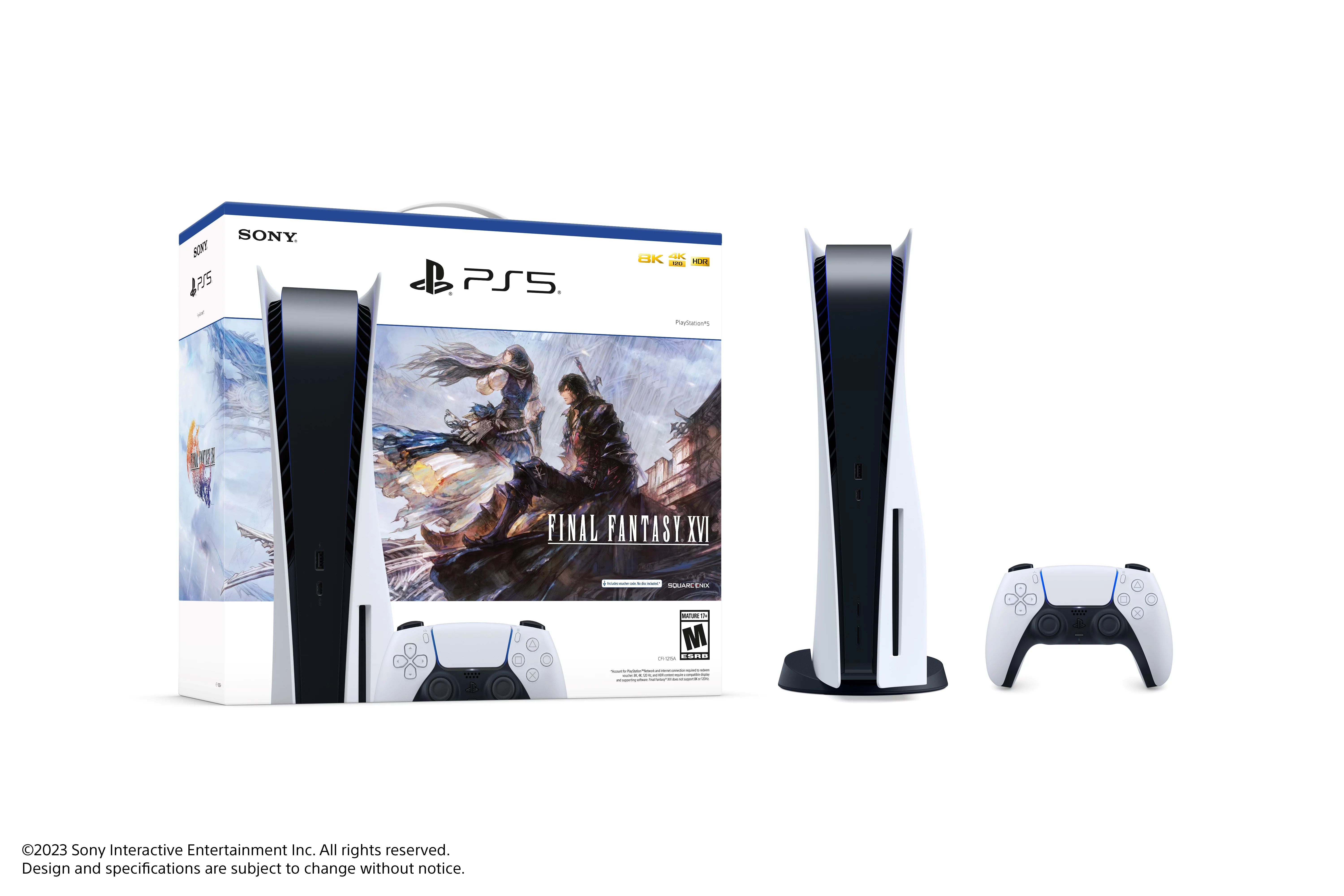PlayStation 5 Console &ndash; FINAL FANTASY XVI Bundle