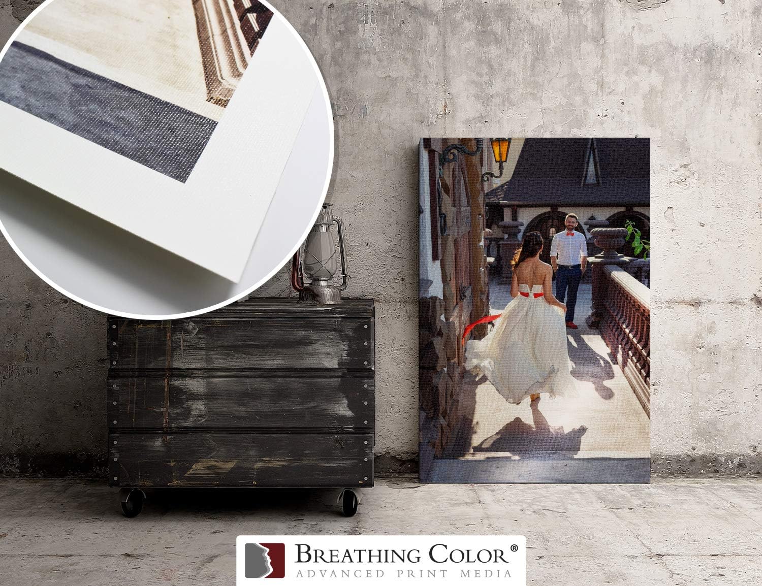 Crystalline Satin Bright White, Poly-Cotton Inkjet Canvas 17in x 22in, 25 Sheets Makes Color and Contrast Art Pop With Its Exquisite Satin Finish