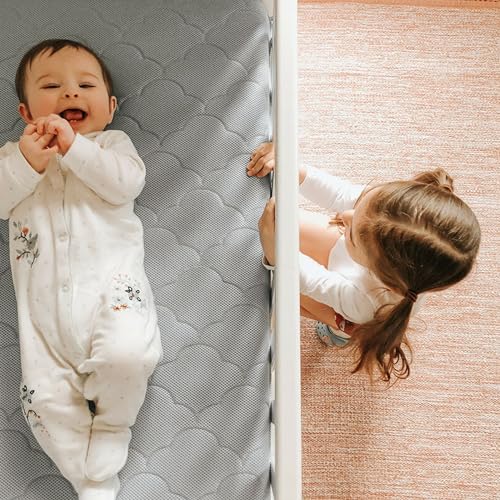 Newton Baby Crib Mattress and Toddler Bed - Waterproof - Ultra-Breathable Proven to Reduce Suffocation Risk, 100% Washable, Better Than Organic