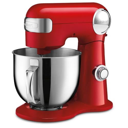 Cuisinart SMD-50BC Precision Pro 5.5-Quart Digital Stand Mixer With 12-Speeds, 3 Preprogrammed Food Prep Settings, Mixing Bowl, Whisk