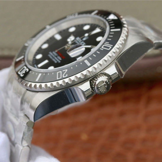 Sea Dweller Silver Black Dial 43mm
