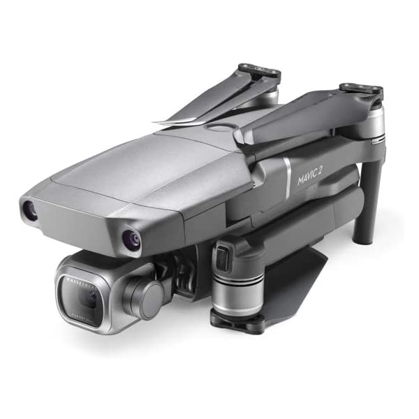 DJI Mavic 2 Pro - Drone Quadcopter UAV with Hasselblad Camera 3-Axis Gimbal HDR 4K Video Adjustable Aperture 20MP 1" CMOS Sensor, up to 48mph, Gray