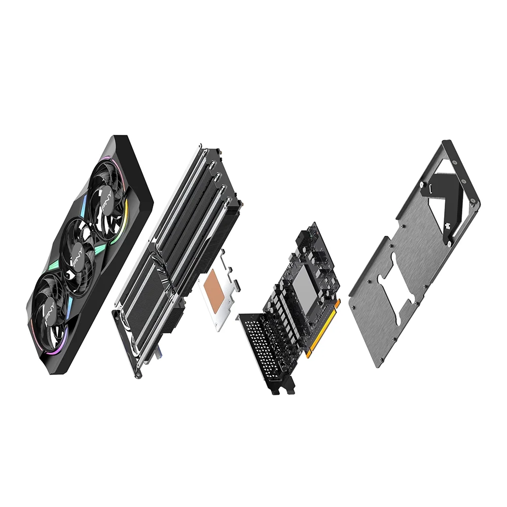 PNY GeForce RTX™ 5070 EPIC-X ARGB™ Overclocked Triple Fan GPU DLSS4
