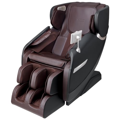 VEVOR Full Body Massage Chair, SL-Track Zero Gravity Massage Recliner, 3D Shiatsu, Body Scan, Heating, Bluetooth Speaker, Airbags for Living Room