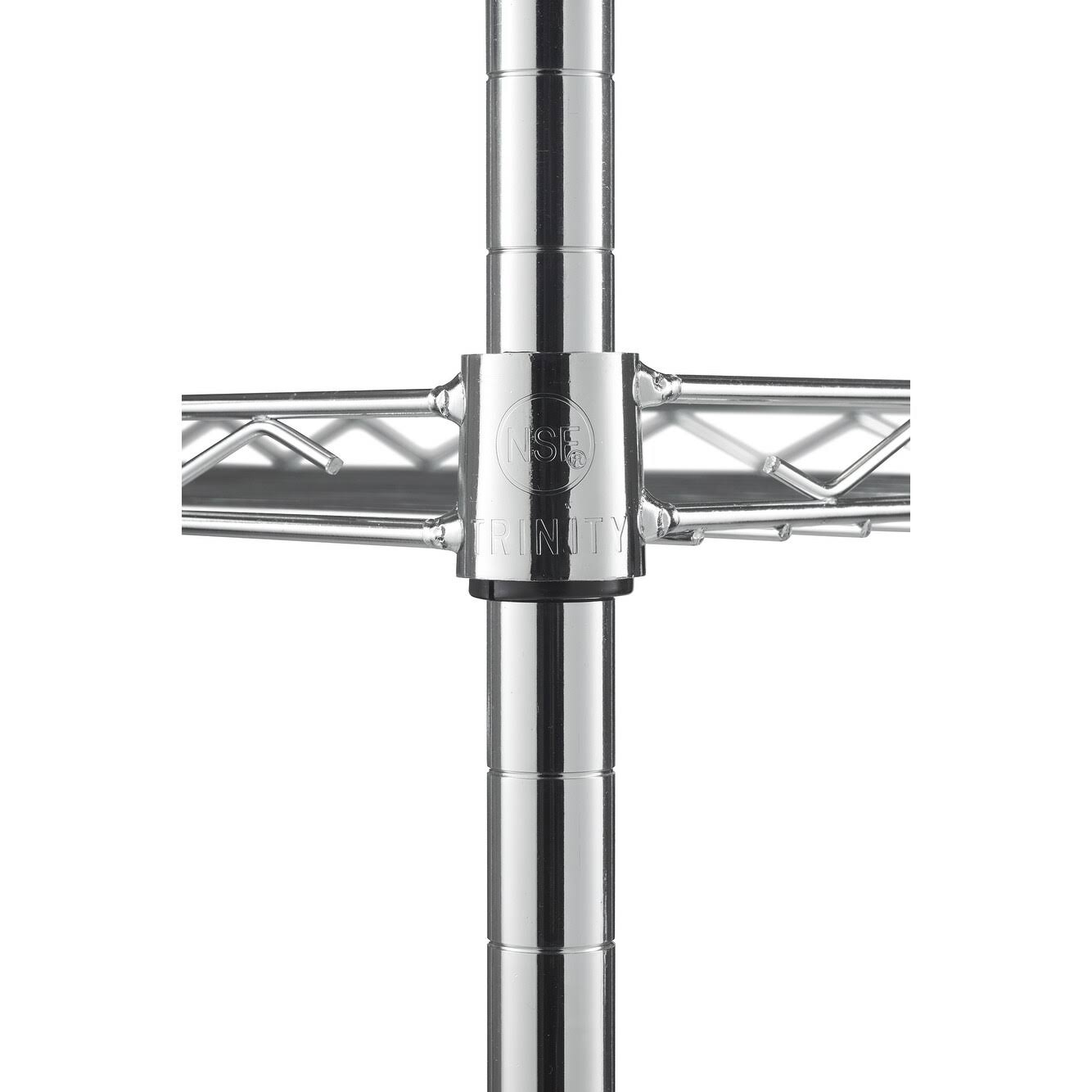 Trinity Basics EcoStorage 5-Tier Pantry Rack - Chrome