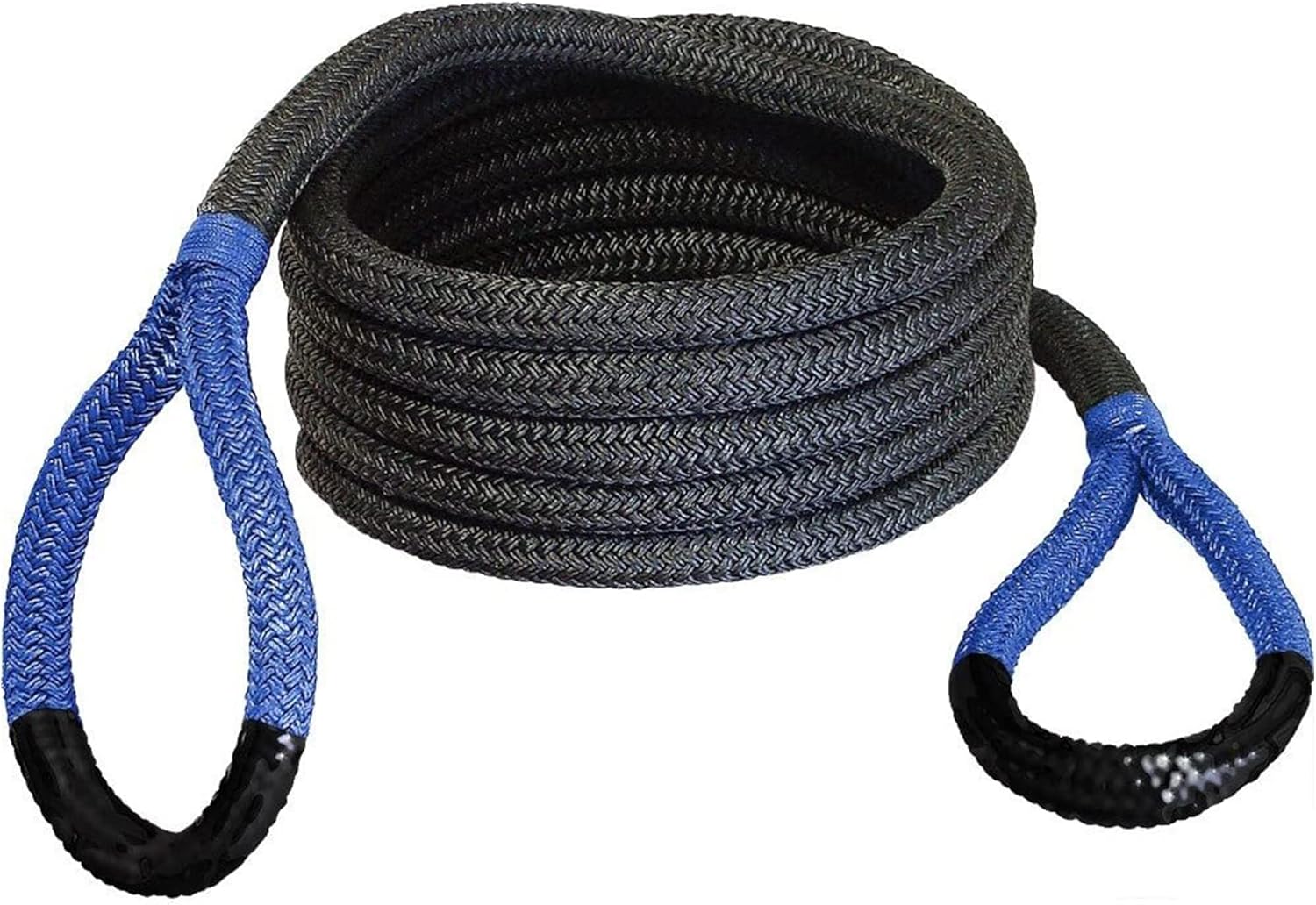 Bubba Rope Sidewinder Xtreme Model 176653YL Off-Road Power Stretch Kinetic Kit 5/8 x 20 ft. Recovery Rope with Breaking Strength of 14000 Lb. in