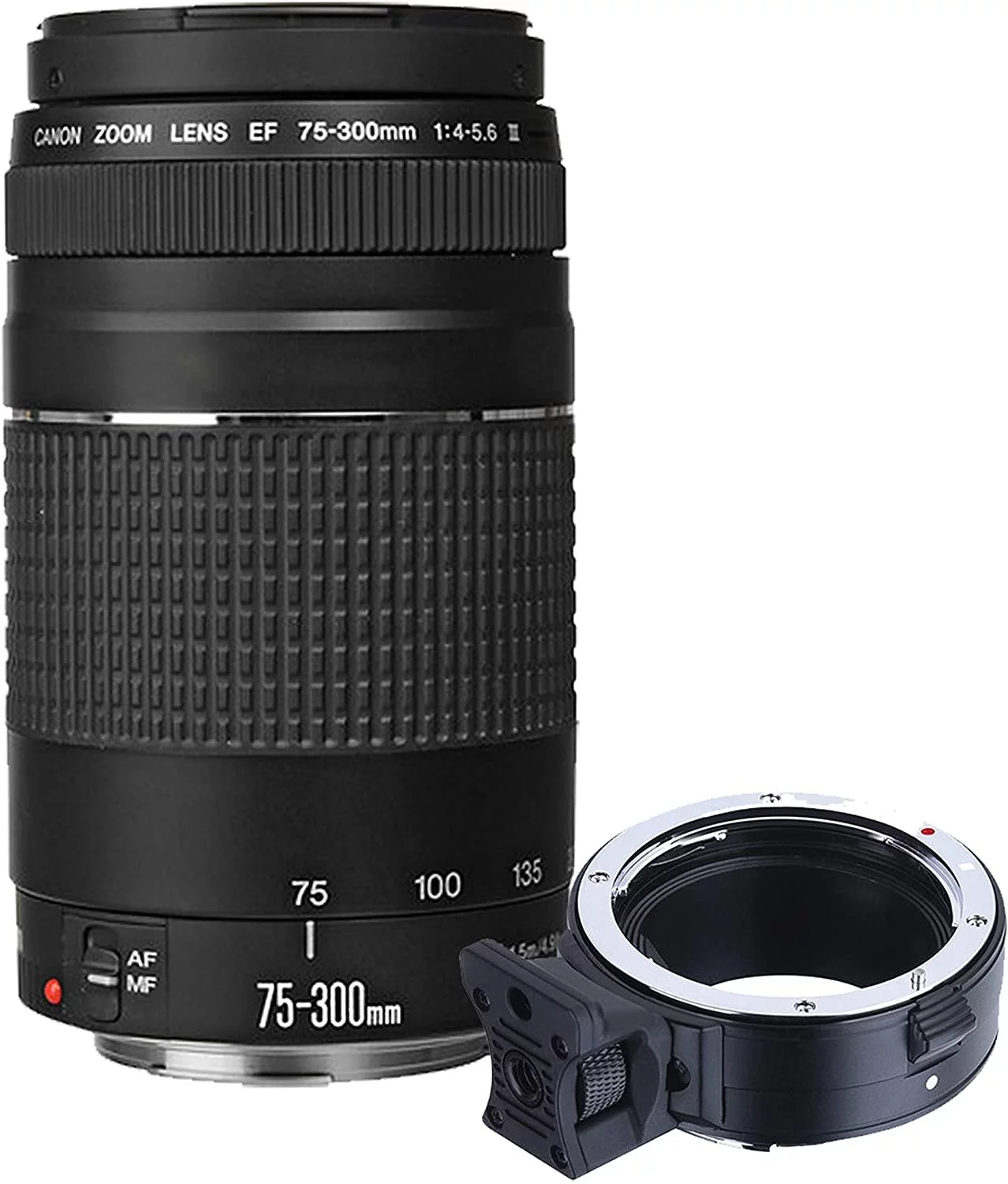 Canon EOS R10 Mirrorless Digital Camera with RF-S 18-45mm is STM Lens + 75-300mm Lens + 420-800mm Super Telephoto Lens + 128GB Memory + Case + Tripod