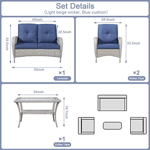 Patio Club Chair Wicker Chairs