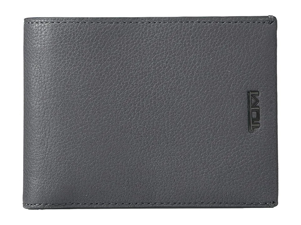 Tumi Nassau Double Billfold Wallet - Grey Texture